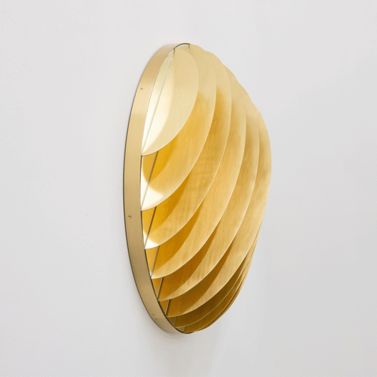 Hila™ Special Edition 3D Designer Handcrafted Brass Mirror