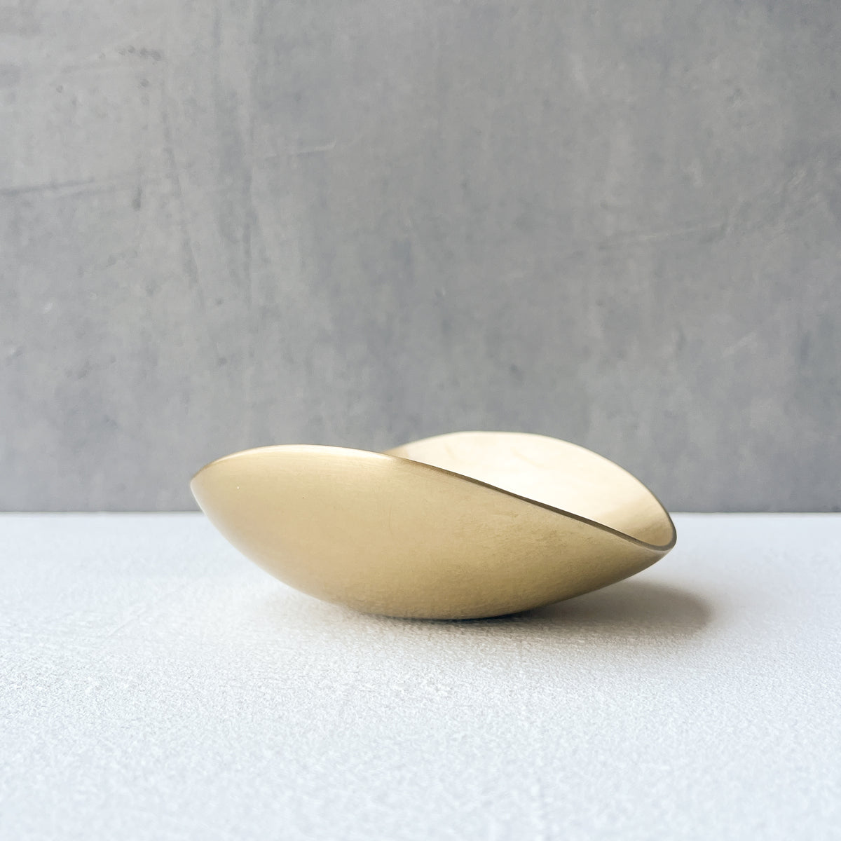 Handcast Brass Shallow Bowl