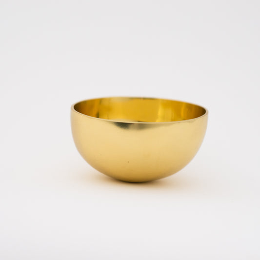 Small Polished Brass Bowl, Vide-poche