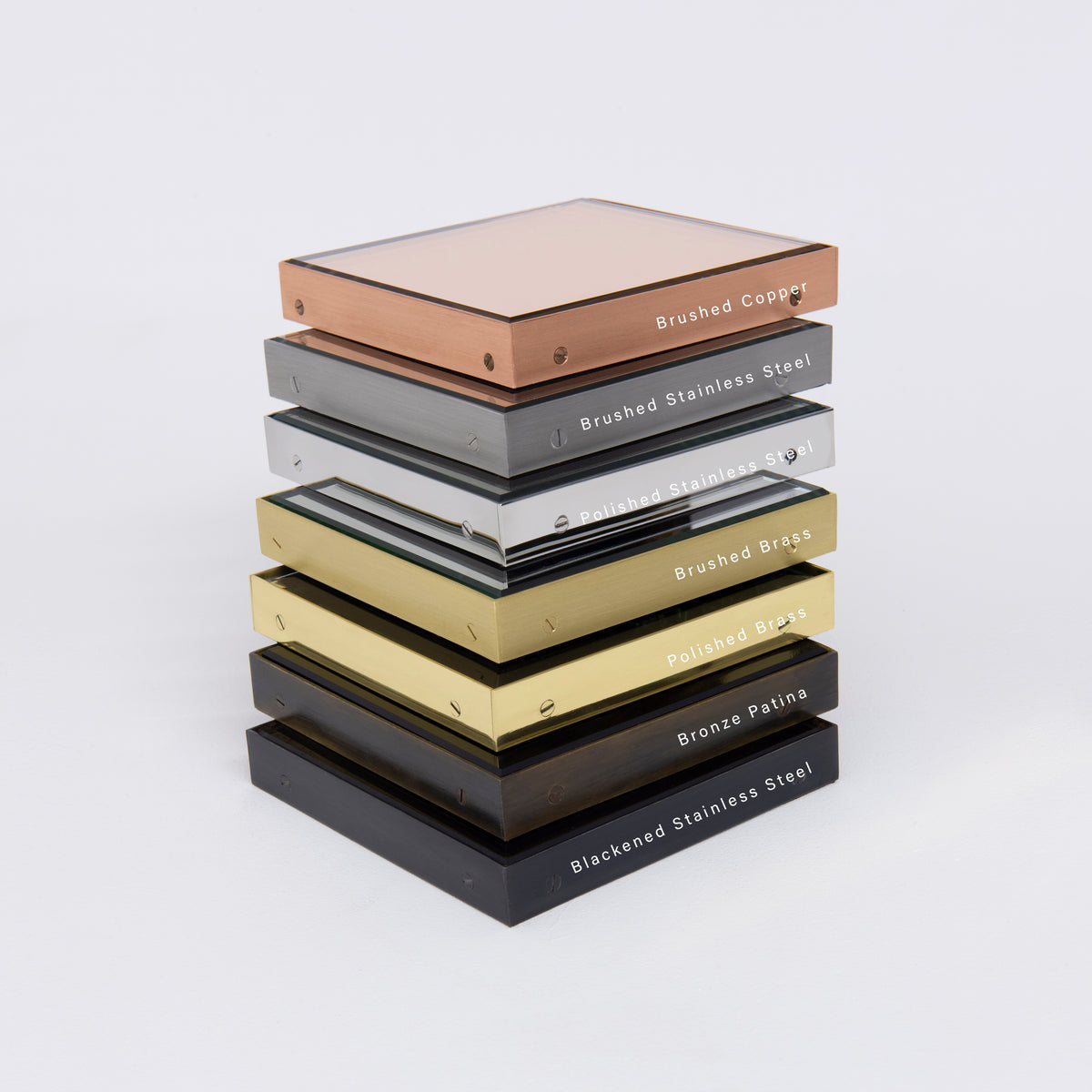 Orbis™ Round Mirror with Minimalist Copper Frame