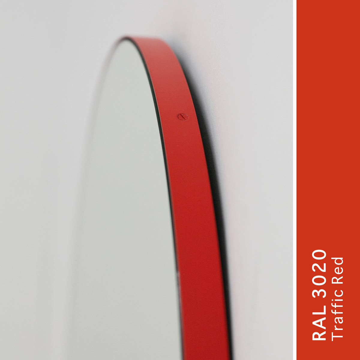 Bespoke listing for Randy Richardson Quadris™ Rectangular Mirror with a Red Frame (970 x 480mm)