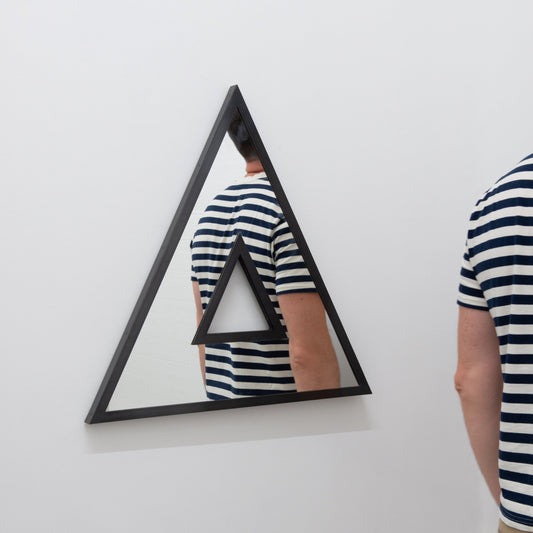 Triangular Donut Mirror Back illuminated