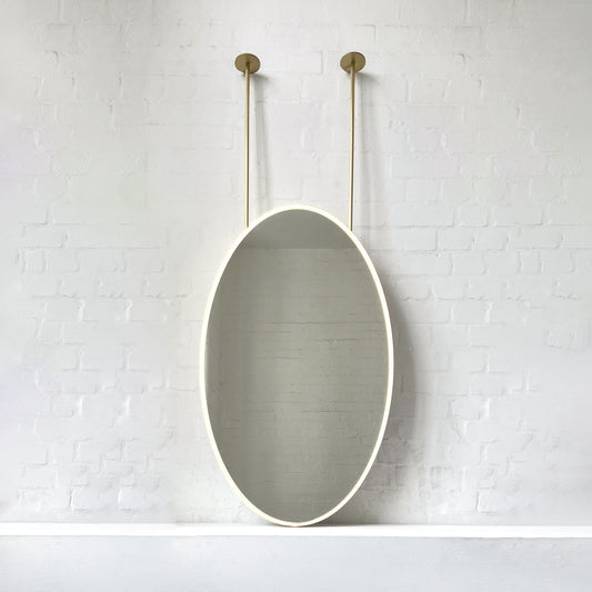 Ovalis™ Ceiling Suspended Illuminated Mirror
