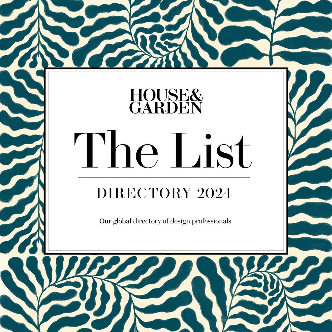 Find us in The List 2024 Directory of Design Professionals