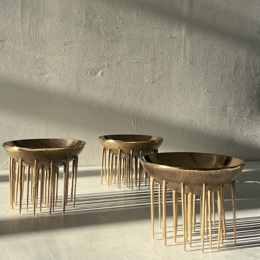 Decorative Bronze Bowl with legs