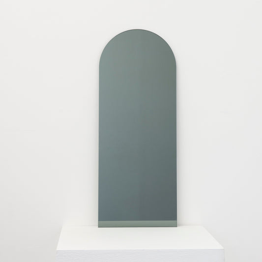 Ex-Display Arcus™ Arch shaped Black Tinted Contemporary Frameless Mirror with Floating Effect