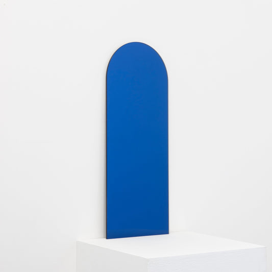Ex-Display Arcus™ Arch shaped Blue Tinted Contemporary Frameless Mirror