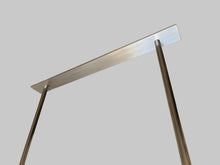 Set of 2 Orbis™ Suspended Round Mirror with Brushed Brass Frame and Two Rods