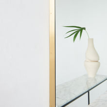 Large Quadris™ Rectangular Modern Mirror with Minimalist Frame