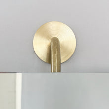 Vorso™ Wall Attached Rotating Rectangular Mirror with Brushed Brass Backing