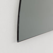 Set of 2 Luna™ Half-Moon Black & Bronze Tinted Semi-circular Contemporary Frameless Mirrors
