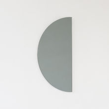 Luna™ Half Moon Semi-circular Black Tinted Frameless Modern Mirror
