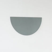 Luna™ Half Moon Semi-circular Black Tinted Frameless Modern Mirror
