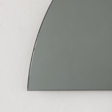 Luna™ Half Moon Semi-circular Black Tinted Frameless Modern Mirror