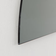 Luna™ Half Moon Semi-circular Black Tinted Frameless Modern Mirror