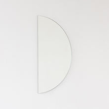 Luna™ Half Moon Semi-circular Minimalist Frameless Mirror