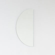 Luna™ Half Moon Semi-circular Minimalist Frameless Mirror