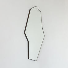 Octagon Bapa™ Irregular shaped Art Deco Mirror with a Bronze Patina Frame