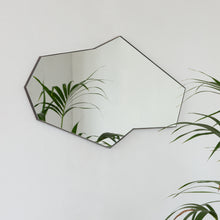 Octagon Bapa™ Irregular shaped Art Deco Mirror with a Bronze Patina Frame