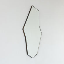 Octagon Bapa™ Irregular shaped Art Deco Mirror with a Bronze Patina Frame