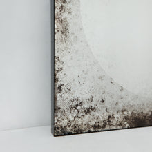 Sunrise™ Antiqued and Finely Etched Illuminated Mirror with Blackened Metal Frame