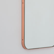 Bespoke Quadris™ Mirror Brushed Copper Brass Frame (914 x 406 x 18mm)