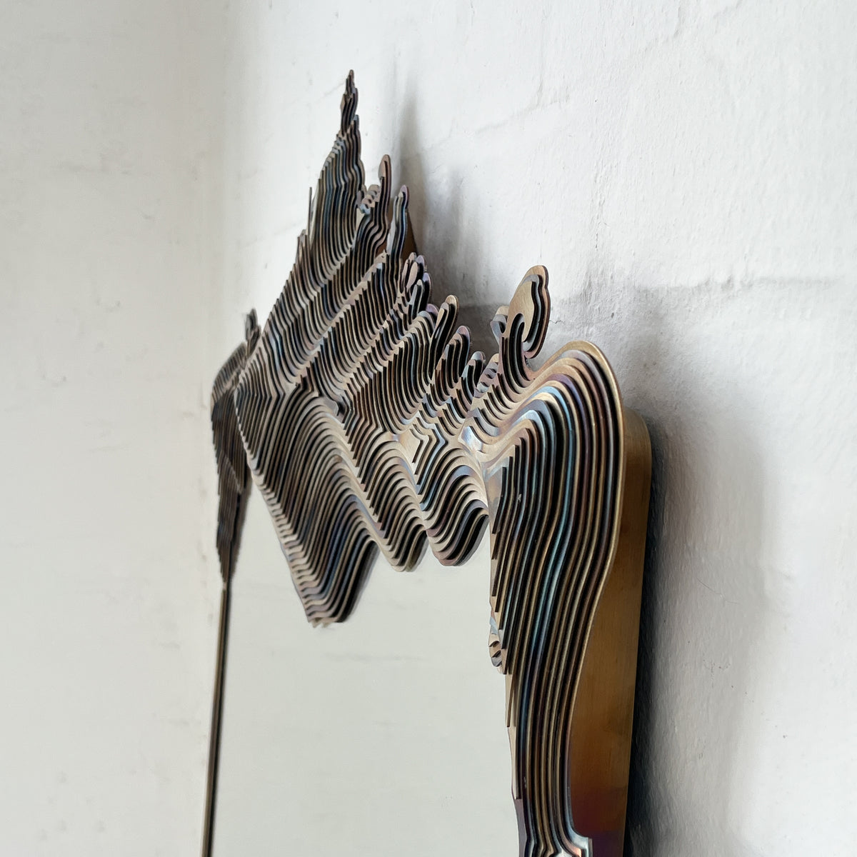 Asturias™ Special Edition Mirror with Tempered Stainless Steel Frame