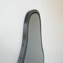 NEW In Stock Bapa™ Freeform Organic Black Tinted Mirror with a Blackened Metal Frame