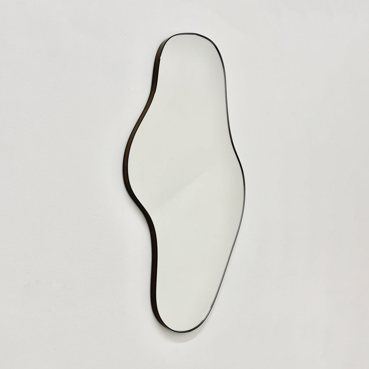 Bapa™ Freeform Organic Mirror with a Bronze Patina Frame