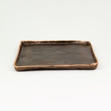 Handmade Cast Bronze Trinket Tray Inspired by Wabi-Sabi
