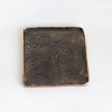 Small Handmade Cast Bronze Trinket Tray Inspired by Wabi-Sabi