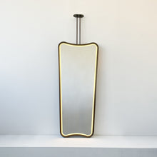 Vintage Inspired Ceiling Suspended Decorative Mirror with Illumination