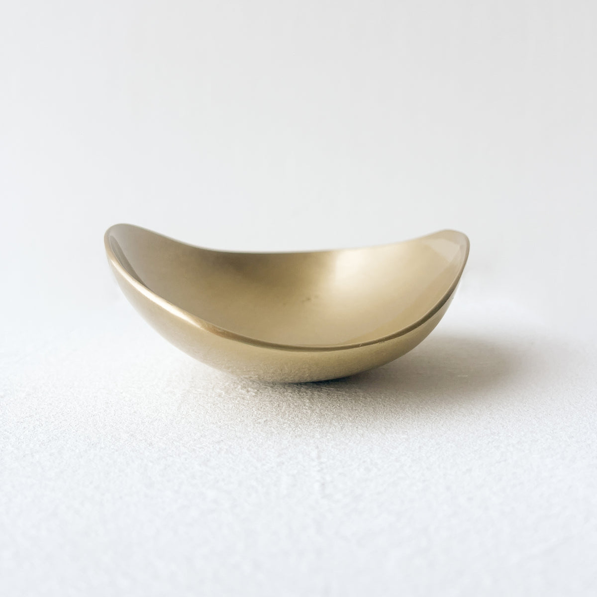 Handcast Brass Shallow Bowl