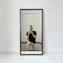 Quadris™ Rectangular Multi-Panelled Mirror with Blackened Metal Frame