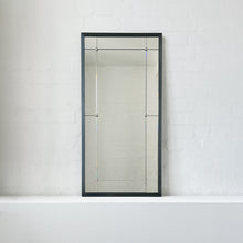 Quadris™ Rectangular Multi-Panelled Mirror with Blackened Metal Frame