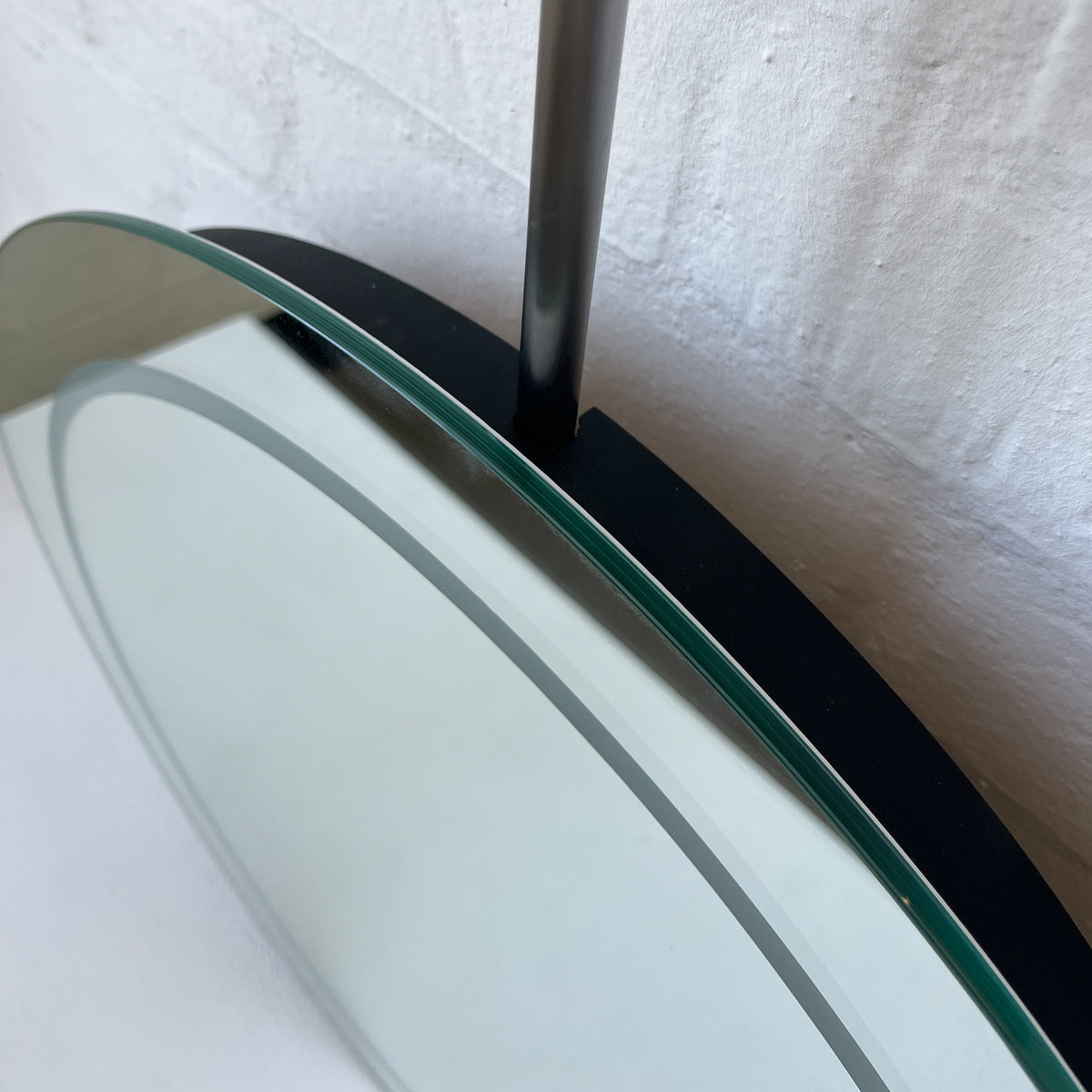 NEW Orbis™ Ceiling-Suspended Illuminated Round Frameless Mirror