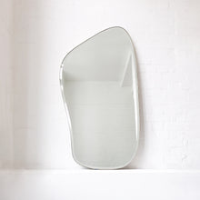 Freeform Bevelled Mirror with Minimalist Brass Frame