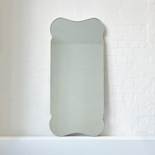 Mid-century style Freeform Mirror with Brass Frame - Vintage N.5