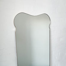 Mid-century style Freeform Mirror with Brass Frame - Vintage N.5