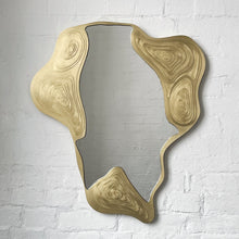 Omalo™ Special Edition Mirror with a Delicately Handcrafted Brass Frame