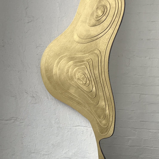 Omalo™ Special Edition Mirror with a Delicately Handcrafted Brass Frame