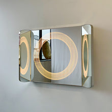 NEW Special Edition Wall Hanging Tryptic Mirror with Illuminated Infinite Pattern