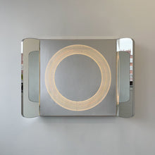 NEW Special Edition Wall Hanging Tryptic Mirror with Illuminated Infinite Pattern