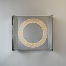 NEW Special Edition Wall Hanging Tryptic Mirror with Illuminated Infinite Pattern