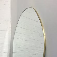 Nuva™ Organic Shaped Frameless Modern Mirror, Oversized