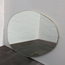 Nuva™ Organic Shaped Frameless Modern Mirror, Oversized