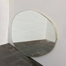Nuva™ Organic Shaped Frameless Modern Mirror, Oversized