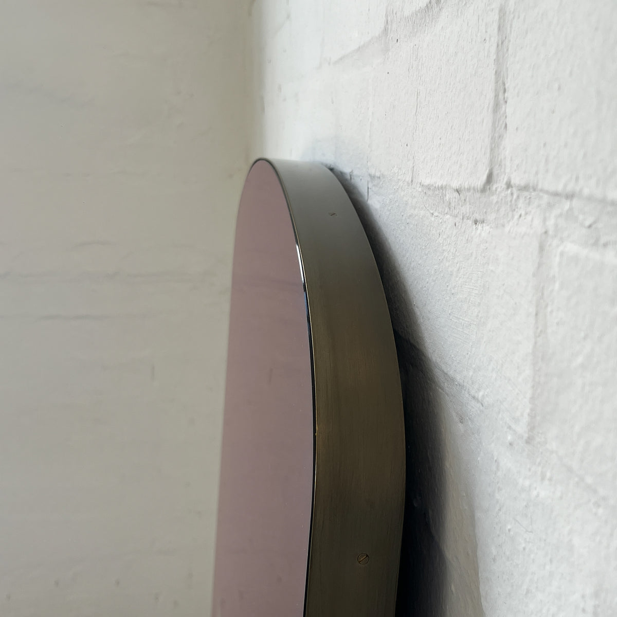 Arcus™ Overmantel Arched Mirror with Bronze Patina Brass Frame