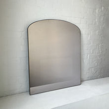 Arcus™ Overmantel Arched Mirror with Bronze Patina Brass Frame