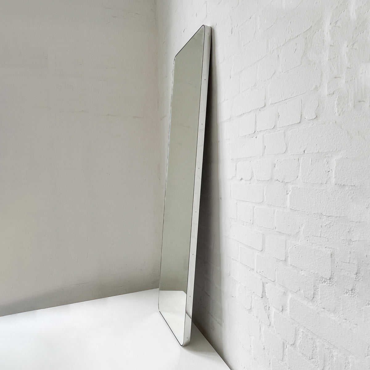Ex-Display Quadris™ Rectangular Mirror with Polished Stainless Steel Frame